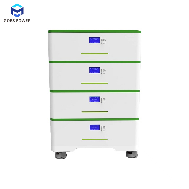 4.8KWh/5.1KWh/9.6KWh/14.4KWh/19.2KWh Stacked Energy Storage Battery